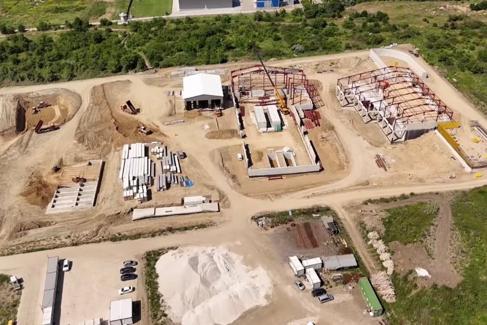Lucrările la noua stație de transfer a deșeurilor din Chișinău au ajuns la 60%