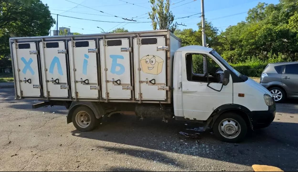 Un șofer ucrainean, care transporta pâine, a fost țintit și ucis cu o dronă rusească
