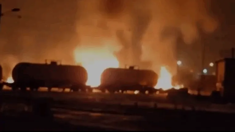 Atac cu drone în Rusia. Un incendiu a izbucnit la o instalație energetică din regiunea Volgograd, iar șase persoane au fost rănite