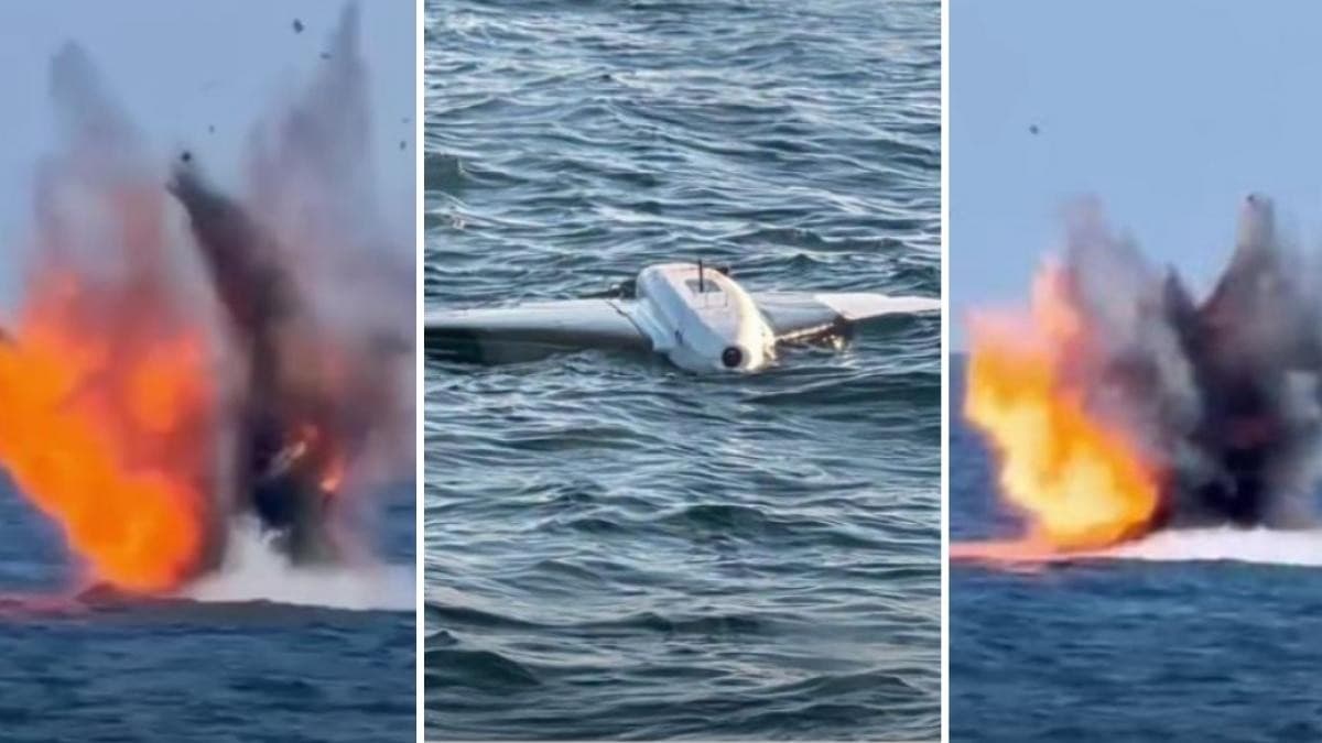 Dronele ruseşti au ajuns lângă platforma Neptun Deep. Miruţă: „Erau în derivă, au fost distruse"