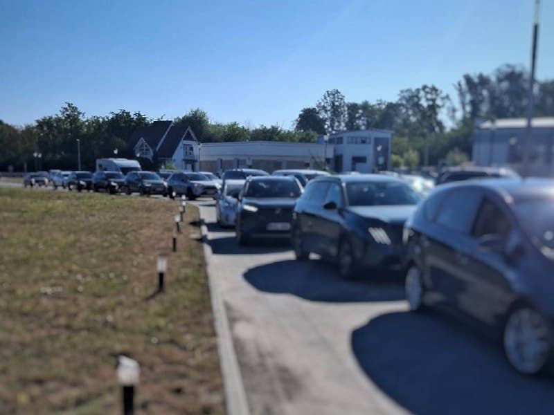 Cozi la PTF Sculeni, pe sensul de ieșire din R. Moldova. Recomandări pentru șoferi