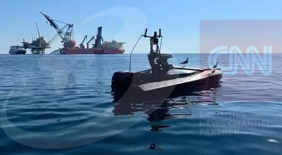 Alertă fără precedent lângă Neptun Deep. A doua dronă navală cu explozibil a fost descoperită în derivă. Prima, distrusă de F-16