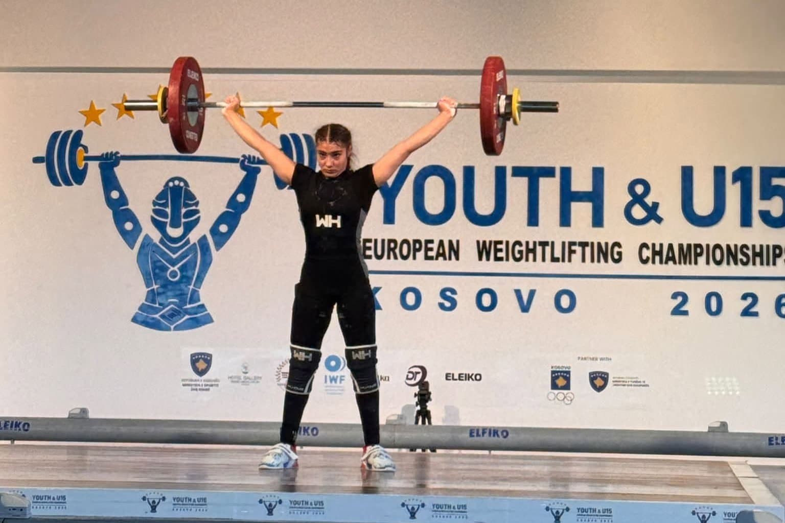 Gabriela Danilov și Nicolae Chihai au devenit vicecampioni europeni U17 la haltere