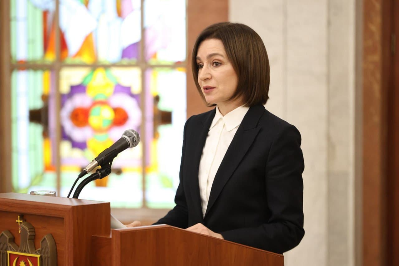 Maia Sandu condamnă survolarea spațiului aerian de către drone rusești: Un act de intimidare
