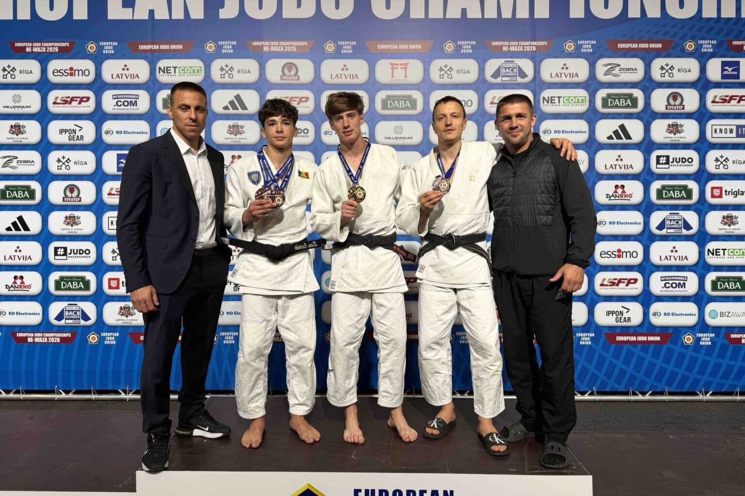 Judocanii moldoveni au cucerit patru medalii la Campionatul european de Ne-Waza