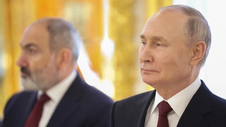 Schimb tensionat de replici între Putin și premierul Armeniei. Ce l-a înfuriat pe președintele rus