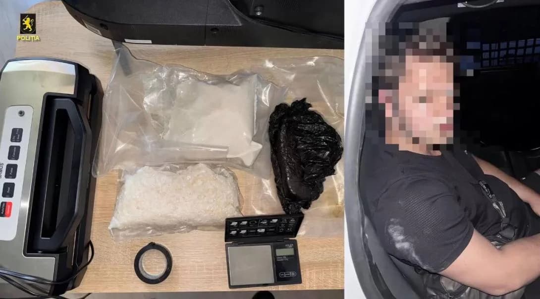 Aproximativ 12 kilograme de droguri, ridicate la Chișinău. Doi cetățeni ucraineni au fost arestați