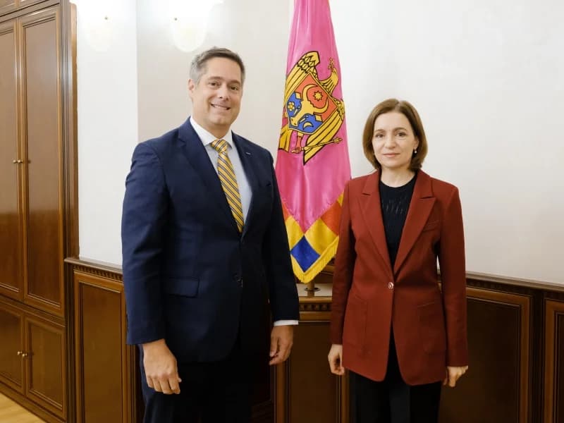 Reintegrarea regiunii transnistrene, discutată de Maia Sandu cu noul șef al Misiunii OSCE