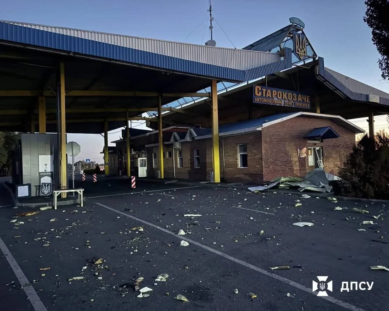 Punctul de trecere Starokazacie, atacat cu drone. Două persoane au murit