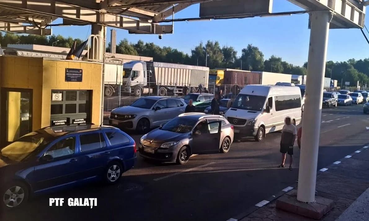 Atenție, călători! Cozi la mai multe puncte de trecere a frontierei cu România, din cauza unor probleme tehnice în R. Moldova
