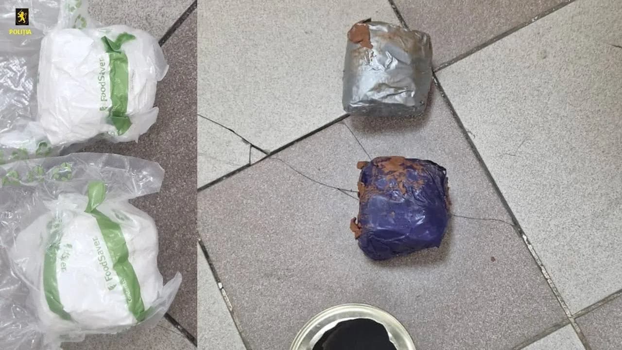 Colet cu cocaină de 1,6 milioane de lei, adus din Spania în R. Moldova. Un bărbat din capitală, reținut