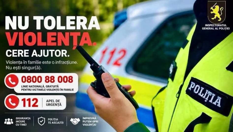 Violență în familie // 29 de ordine de restricție de urgență, emise în ultimele 24 de ore