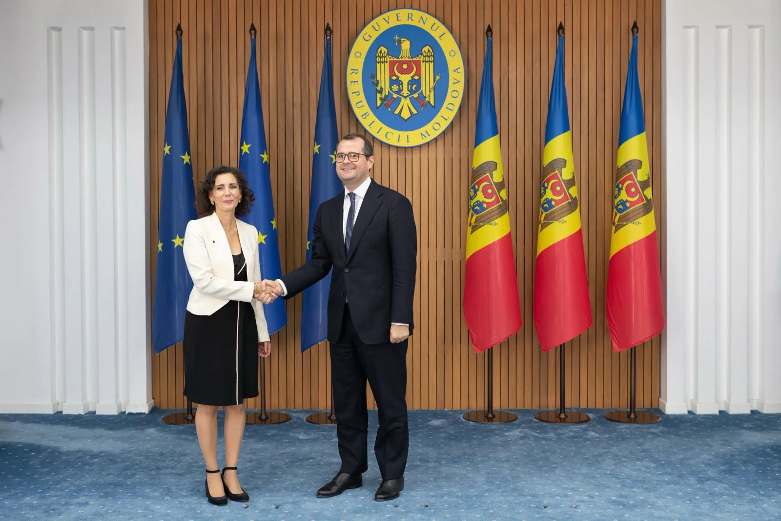 Vasile Tofan, discuții cu eurocomisarul Hadja Lahbib despre reformele R. Moldova privind egalitatea și respectarea drepturilor omului