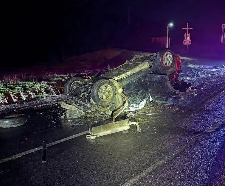 Accident grav la Strășeni: doi soți și fiica lor de 6 ani au ajuns la spital