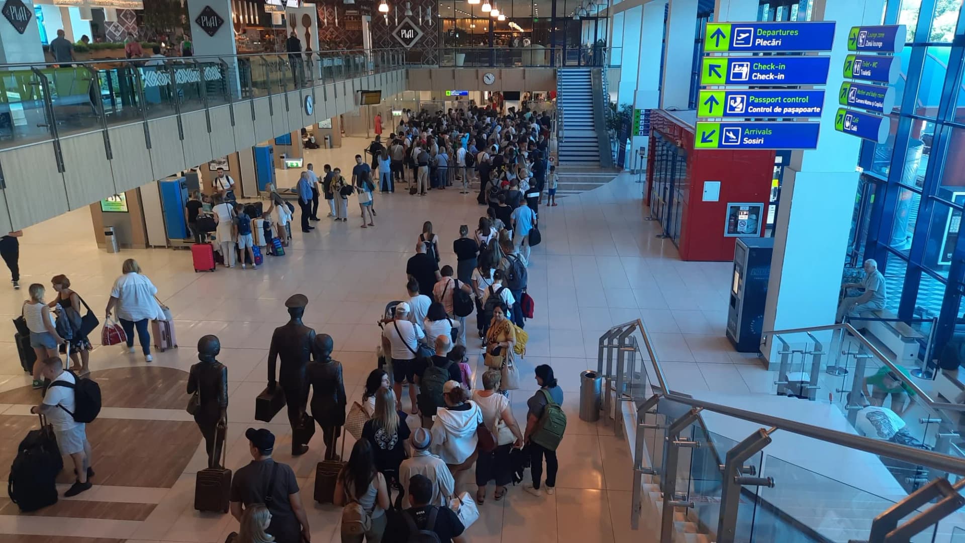 IGPF reamintește: De azi sunt aplicate măsuri speciale la Aeroport, în contextul plecării pelerinilor hasidici