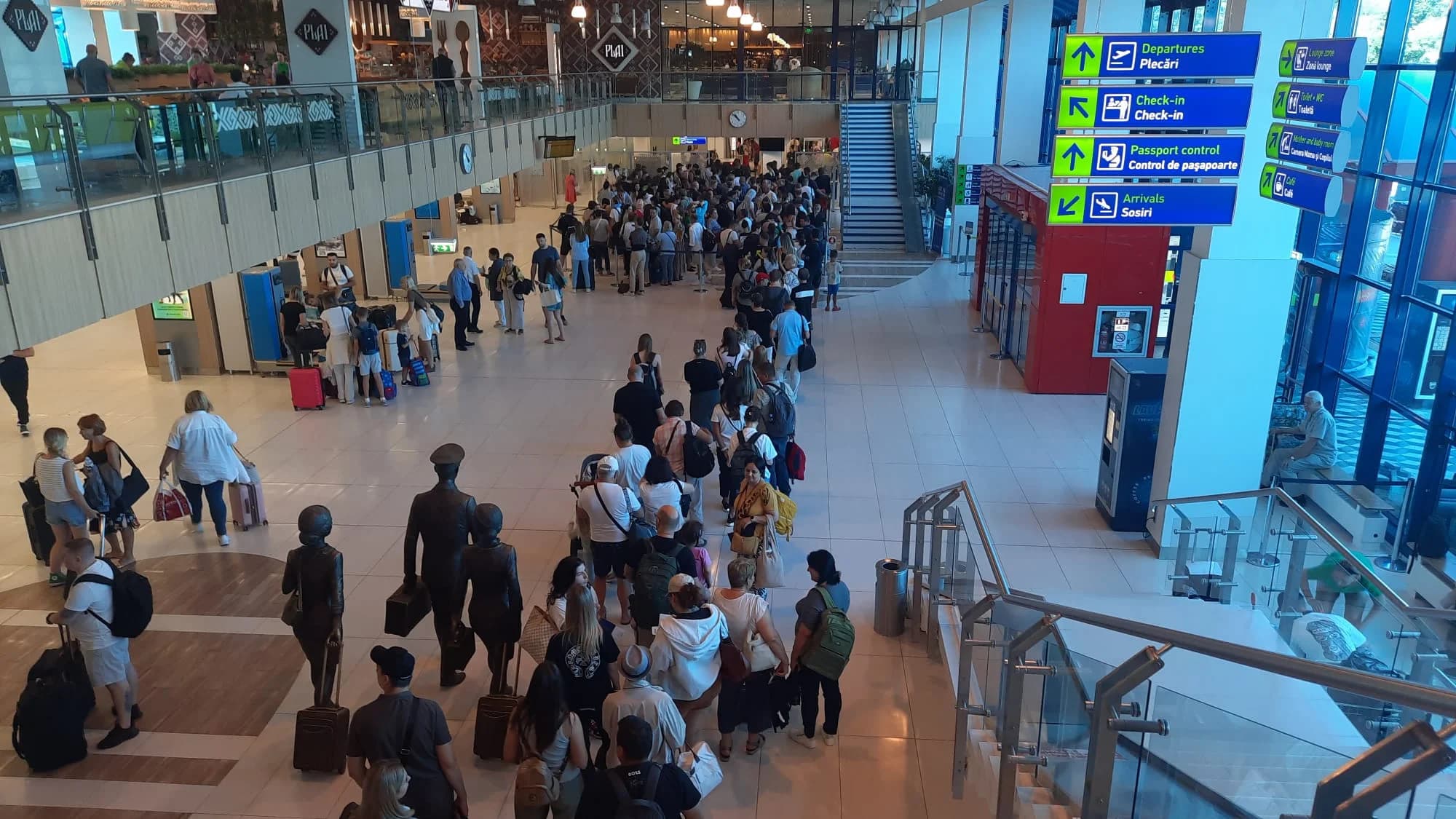IGPF reamintește: De azi sunt aplicate măsuri speciale la Aeroport, în contextul plecării pelerinilor hasidici