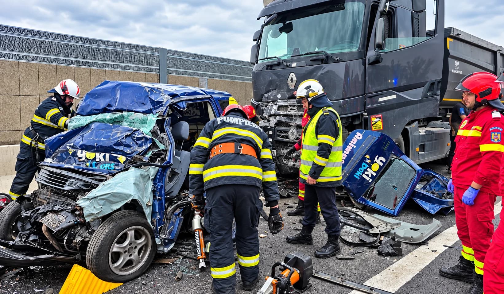 Doi moldoveni au murit într-un grav accident rutier în România