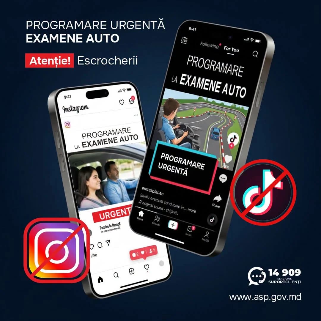 ”Programări urgente” la examenele auto, contra cost. ASP avertizează asupra unei noi scheme de escrocherie