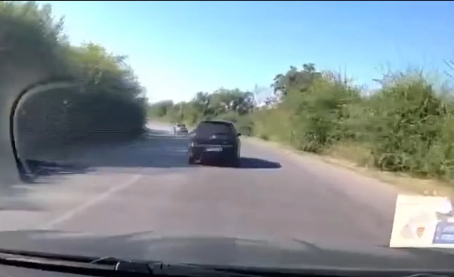 VIDEO // Momentul accidentului de lângă Calfa, în care au fost răniți doi polițiști