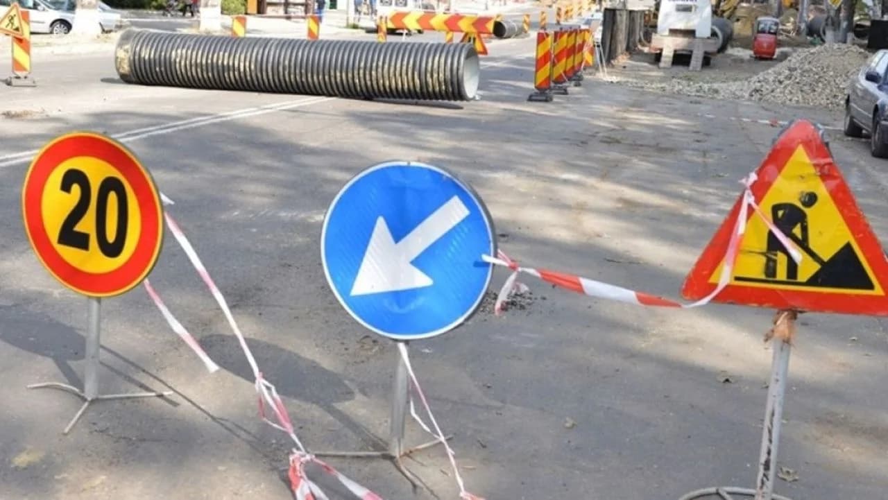 Trafic suspendat pe strada Meșterul Manole din capitală, de sâmbătă seara până duminică dimineața