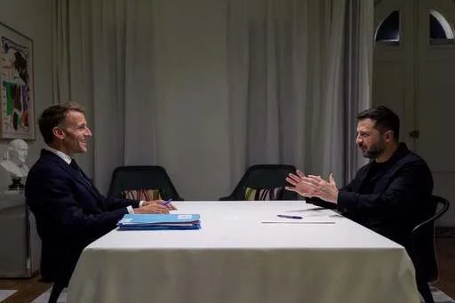 Macron, discuţii cu Volodimir Zelenski, la New York: Franţa va fi alături de Ucraina pentru a face faţă iernii