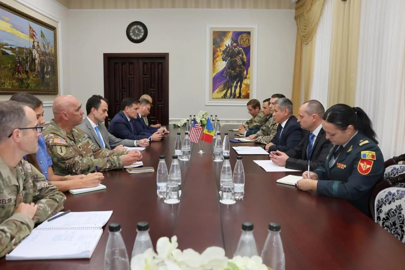 Sprijinul SUA pentru modernizarea Forțelor Armate din R. Moldova, discutat de Anatolie Nosatîi cu oficiali americani