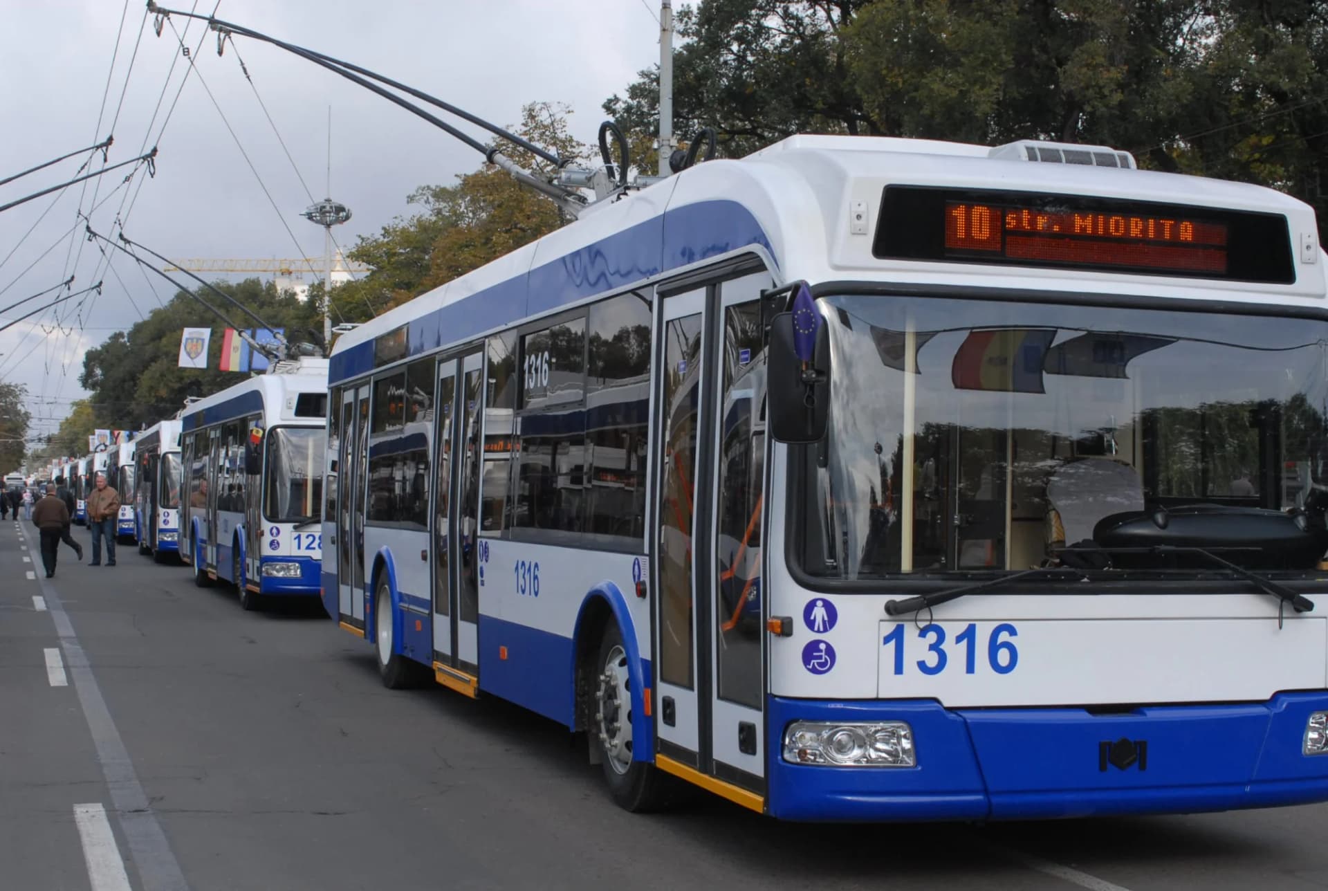 Numărul unităților de transport public municipal din Chișinău, în creștere cu 15% la început de toamnă