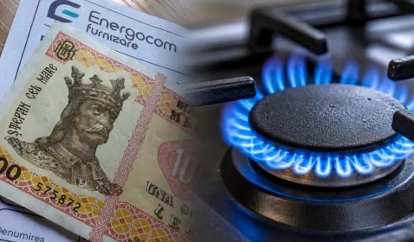 La doar o lună de la ultima scumpire, Energocom cere un nou tarif pentru gazele naturale