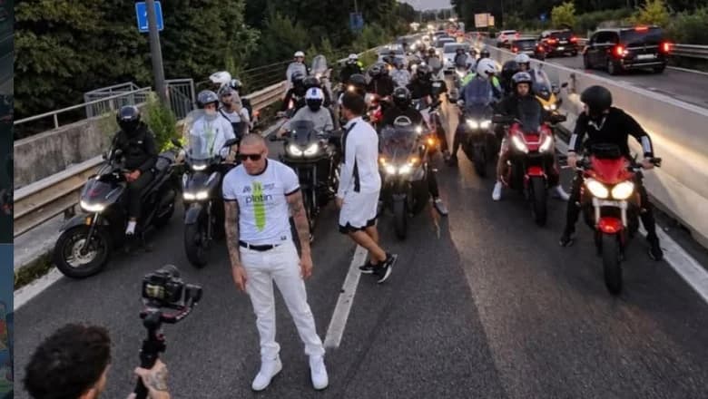 Un artist din R. Moldova, expulzat din Italia după ce a blocat o autostradă în apropiere de Milano