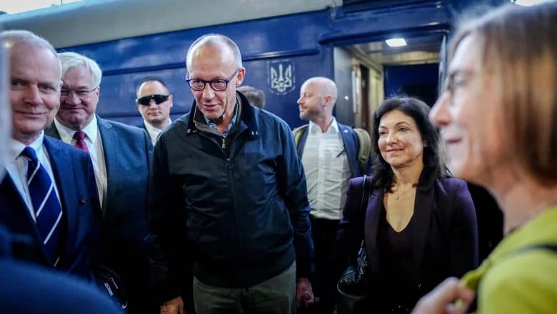 Cancelarul german, vizită surpriză la Kiev: Dacă Rusia nu este oprită, maşinăria de război se va întoarce împotriva noastră
