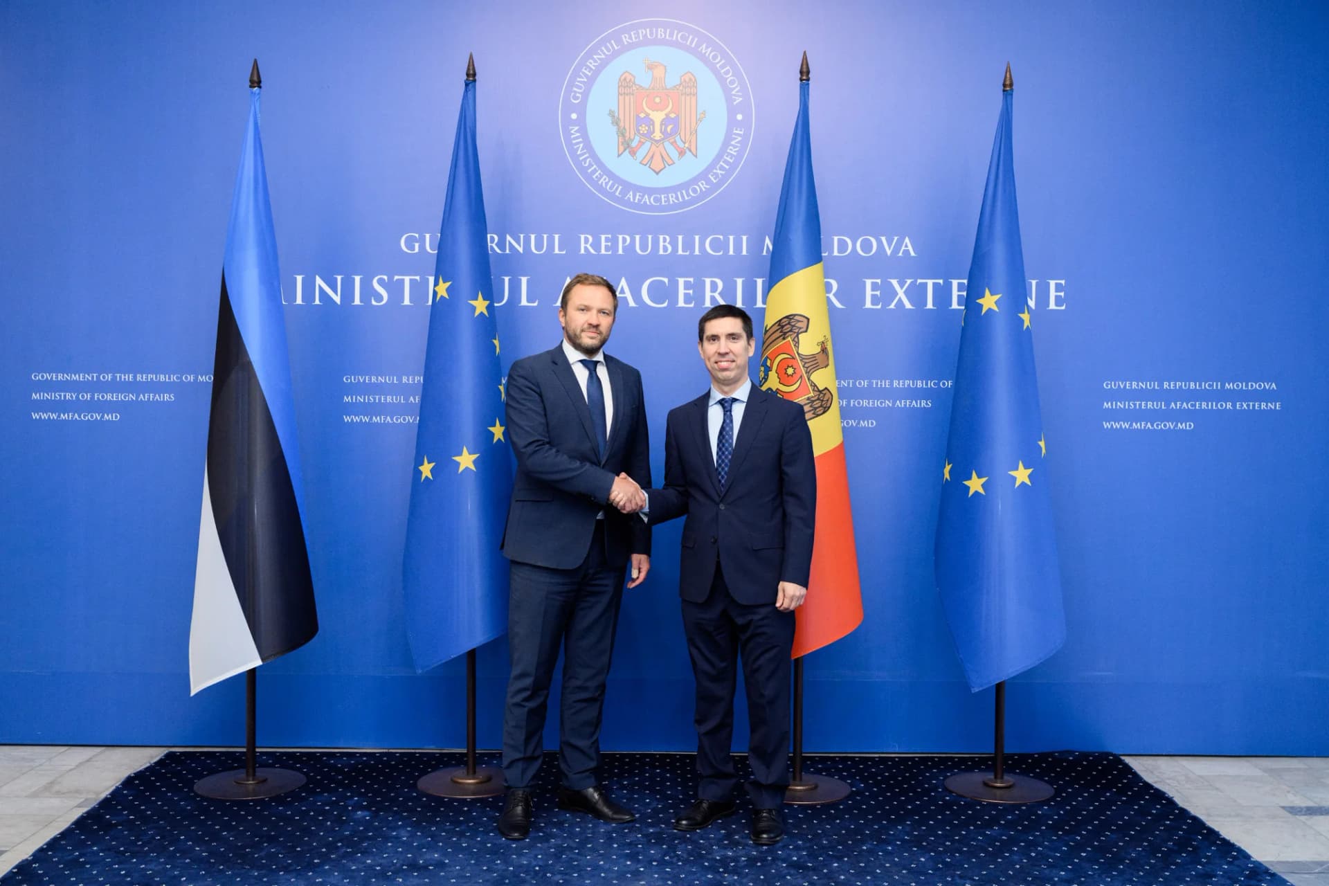 Ministrul de Externe al Estoniei, la Chișinău: Vom sprijini accelerarea aderării Republicii Moldova