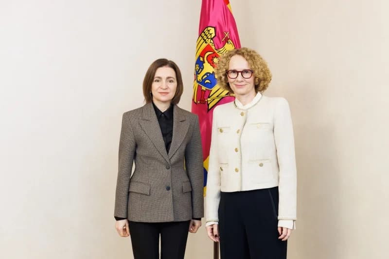 Maia Sandu, întrevedere cu secretarul general adjunct al NATO, Radmila Šekerinska. Securitatea regională și ingerințele Rusiei, printre subiectele discutate