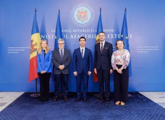 Mihai Popșoi, întrevedere cu doi eurodeputați: R. Moldova este pregătită să deschidă următoarele patru clustere de negociere