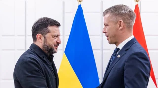 Zelenski spune că a avut „o întâlnire foarte bună” cu premierul ungar Peter Magyar la Bruxelles