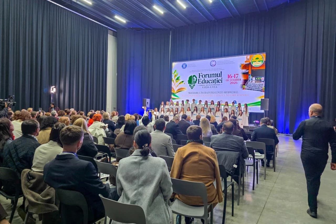 Rolul profesorului în era IA, tema centrală a Forumului Educației moldo-român de la Chișinău