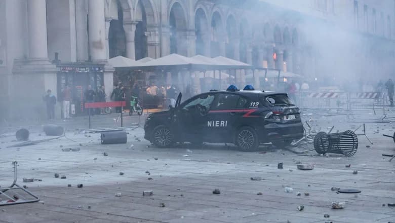Milano, apărat cu sute de soldați: Matteo Salvini a anunțat măsurile ce vor fi luate marți, după protestele violente din oraș