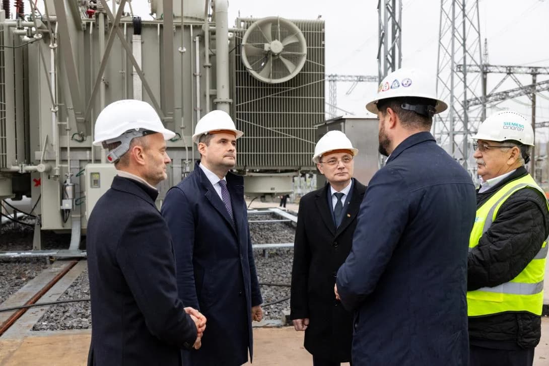Conectare energetică România-R. Moldova // Vasile Tofan și Luca Niculescu au vizitat Stația Electrică Chișinău