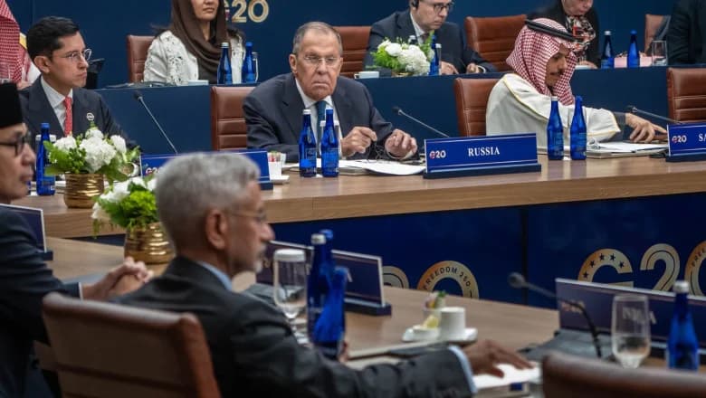 „Fotografia de grup” a G20 a fost anulată din cauza lui Serghei Lavrov. Europenii au protestat față de prezența rusului